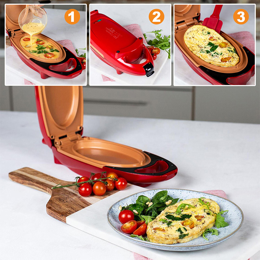 RED COPPER CHEFF – PŘÍSTROJ PRO RYCHLÉ VAŘENÍ A PŘÍPRAVU JÍDEL V ALobalu - Obrázek 2