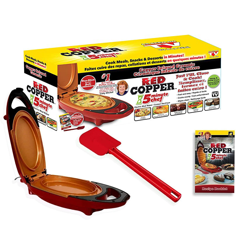 RED COPPER CHEFF – PŘÍSTROJ PRO RYCHLÉ VAŘENÍ A PŘÍPRAVU JÍDEL V ALobalu - Obrázek 4
