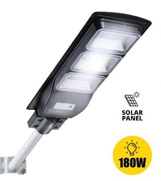 VENKOVNÍ SOLÁRNÍ LED SVÍTIDLO 180 W